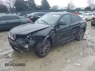 2015 BMW X4 xDrive28i with VIN 5UXXW3C57F0M87498, listed as a Copart auction lot 45154904 with 153,631 mi miles. Bid and sale history available at carsss.com. Image 1.