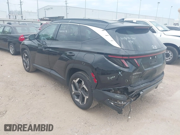 2024 Hyundai Tucson Limited with VIN 5NMJECDE6RH306548, listed as a IAAI auction lot 42047011 with 40,432 mi miles. Bid and sale history available at carsss.com. Image 3.