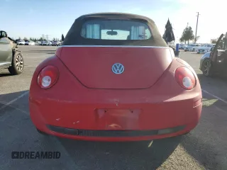 2007 Volkswagen Beetle with VIN 3VWRG31Y17M418628, listed as a Copart auction lot 81357264 with 154,808 mi miles and Salvage title. Bid and sale history available at DreamBid. Image 6.