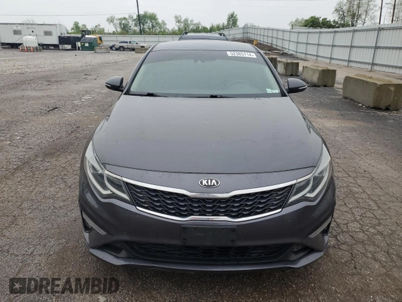 2019 Kia Optima LX with VIN 5XXGT4L37KG324938, listed as a Copart auction lot 52385714 with 110,840 mi miles and Salvage Title. Bid and sale history available at carsss.com. Image 5.