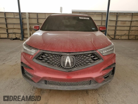 2020 Acura RDX w/A-Spec Pkg with VIN 5J8TC1H69LL001722, listed as a Copart auction lot 47901365 with 49,825 mi miles and Salvage Title. Bid and sale history available at carsss.com. Image 5.