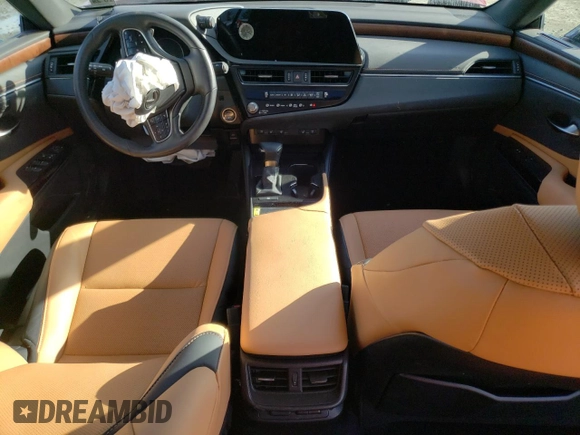 2024 Lexus ES with VIN 58ADZ1B14RU164168, listed as a Copart auction lot 42786265 with 8,627 mi miles and Salvage Title. Bid and sale history available at carsss.com. Image 8.