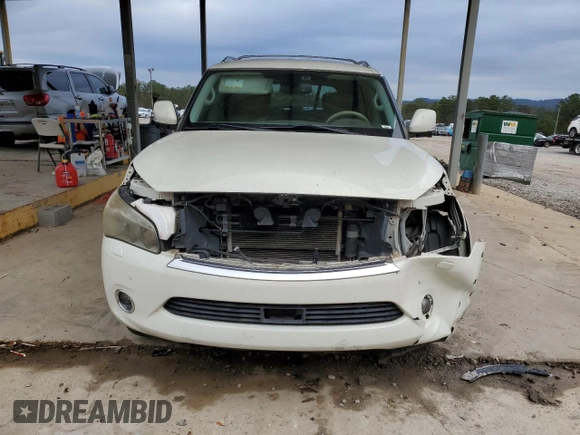 2012 Infiniti QX56 7-passenger with VIN JN8AZ2NE5C9017245, listed as a Copart auction lot 79654654 with 153,294 mi miles and Salvage Title. Bid and sale history available at carsss.com. Image 5.