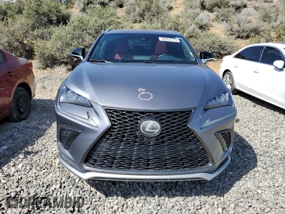 2019 Lexus NX with VIN JTJBARBZ5K2204187, listed as a Copart auction lot 52053175 with 6,458 mi miles and Salvage Title. Bid and sale history available at carsss.com. Image 5.
