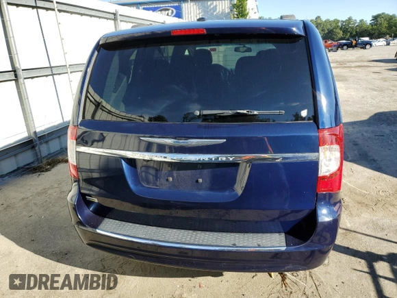 2014 Chrysler Town & Country Touring with VIN 2C4RC1BG2ER256457, listed as a Copart auction lot 70687244 with 179,893 mi miles and Salvage Title. Bid and sale history available at DreamBid. Image 6.