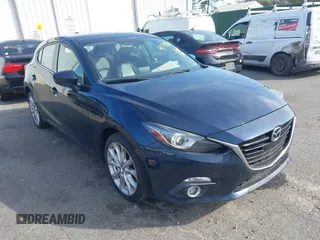 2014 Mazda 3 S Touring with VIN JM1BM1L32E1199515, listed as a IAAI auction lot 41783271 with 152,443 mi miles and . Bid and sale history available at carsss.com. Image 1.