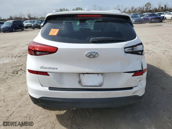 2019 Hyundai Tucson Value with VIN KM8J33A43KU072879, listed as a Copart auction lot 45157275 with 96,397 mi miles and Salvage Title. Bid and sale history available at carsss.com. Image 6.