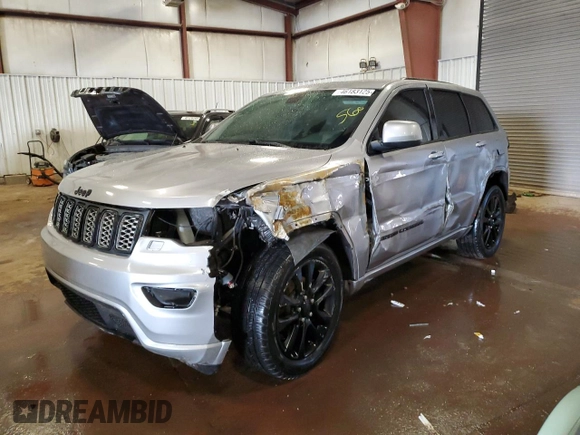 2020 Jeep Grand Cherokee Altitude with VIN 1C4RJFAG0LC235763, listed as a Copart auction lot 46183125 with 127,025 mi miles and Non repairable. Bid and sale history available at DreamBid. Image 1.