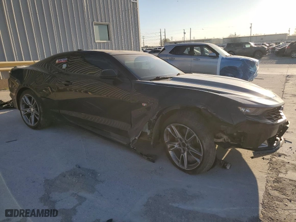 2019 Chevrolet Camaro 1LT with VIN 1G1FB1RX5K0115599, listed as a Copart auction lot 49748975 with 134,054 mi miles and Salvage Title. Bid and sale history available at carsss.com. Image 4.