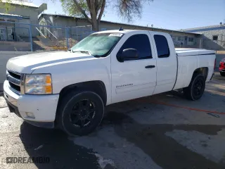 2011 Chevrolet Silverado 1500 LT with VIN 1GCRCSE07BZ381816, listed as a Copart auction lot 53696674 with 156,506 mi miles and Salvage Title. Bid and sale history available at carsss.com. Image 1.