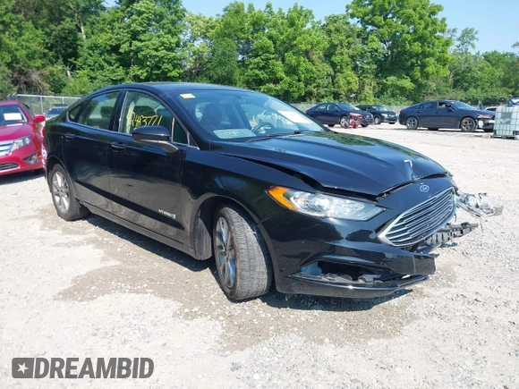 2017 Ford Fusion Hybrid SE with VIN 3FA6P0LU5HR344879, listed as a IAAI auction lot 42483771 with 146,603 mi miles and . Bid and sale history available at DreamBid. Image 1.