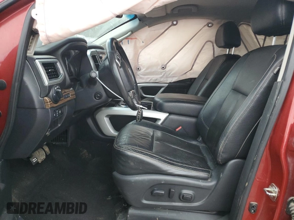 2017 Nissan Titan XD PRO-4X with VIN 1N6BA1F46HN568951, listed as a Copart auction lot 86619384 with 132,838 mi miles and Salvage Title. Bid and sale history available at carsss.com. Image 7.