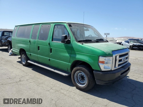 2012 Ford Econoline Passenger XL with VIN 1FBSS3BL0CDB35654, listed as a Copart auction lot 63065805 with 189,702 mi miles and Salvage title. Bid and sale history available at DreamBid. Image 4.