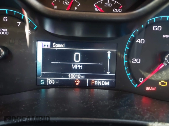 2016 Chevrolet Colorado 2WD LT with VIN 1GCHSCE3XG1287322, listed as a IAAI auction lot 41961311 with 18,816 mi miles and . Bid and sale history available at DreamBid. Image 16.