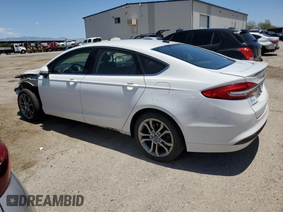 2017 Ford Fusion SE with VIN 3FA6P0H79HR221931, listed as a Copart auction lot 59914385 with 78,043 mi miles and Salvage title. Bid and sale history available at DreamBid. Image 2.
