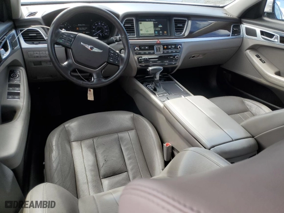 2018 Genesis G80 3.8L with VIN KMHGN4JEXJU227073, listed as a Copart auction lot 45514385 with 64,691 mi miles and Salvage Title. Bid and sale history available at carsss.com. Image 8.