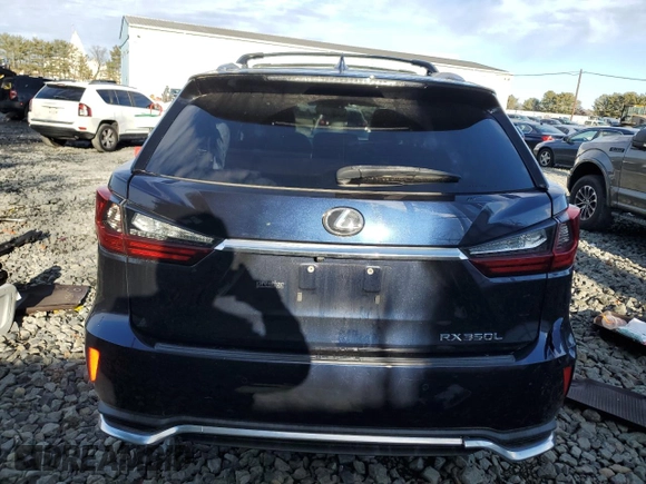 2019 Lexus RX with VIN JTJDZKCA9K2016466, listed as a Copart auction lot 86510614 with 52,064 mi miles and Salvage Title. Bid and sale history available at carsss.com. Image 6.