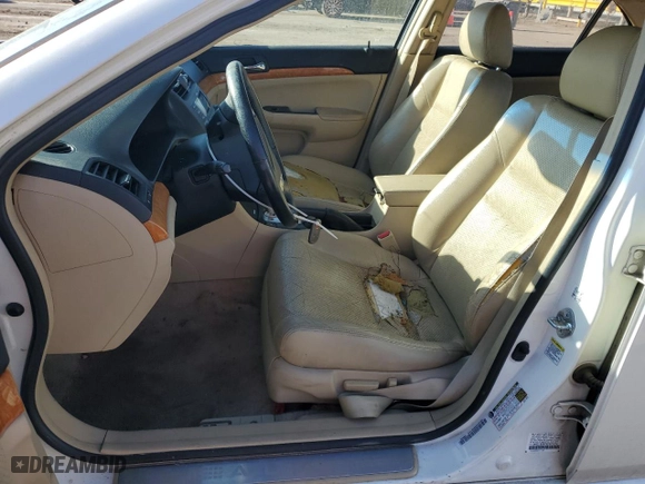 2004 Acura TSX with VIN JH4CL96804C041074, listed as a Copart auction lot 46800135 with 215,103 mi miles and Salvage Title. Bid and sale history available at carsss.com. Image 7.
