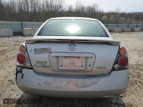 2002 Nissan Altima S with VIN 1N4AL11D42C707970, listed as a Copart auction lot 50144965 with 183,569 mi miles and Non Repairable. Bid and sale history available at carsss.com. Image 6.