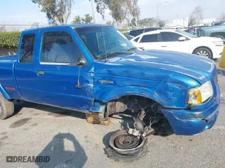 2002 Ford Ranger XL Fleet with VIN 1FTYR44UX2PA36799, listed as a IAAI auction lot 41450469 with 231,984 mi miles. Bid and sale history available at carsss.com. Image 6.