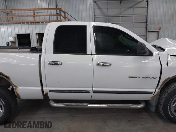 2004 Dodge 2500 SLT with VIN 3D7KU28D24G205956, listed as a IAAI auction lot 41990750 with 210,536 mi miles and . Bid and sale history available at DreamBid. Image 14.