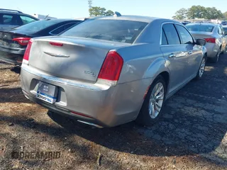 2016 Chrysler 300 with VIN 2C3CCAEG6GH190350, listed as a IAAI auction lot 41649337 with 204,384 mi miles. Bid and sale history available at carsss.com. Image 4.