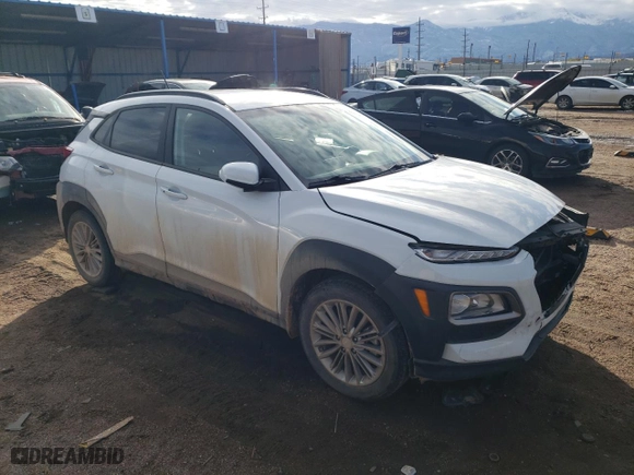 2021 Hyundai Kona SEL with VIN KM8K2CAA8MU626143, listed as a Copart auction lot 79359744 with 48,685 mi miles and Salvage Title. Bid and sale history available at carsss.com. Image 4.