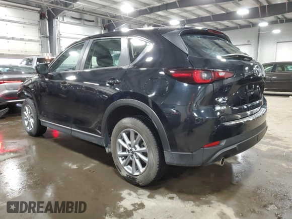 2023 Mazda CX-5 2.5 S with VIN JM3KFBAMXP0228593, listed as a Copart auction lot 42016515 with 22,371 mi miles and Salvage Title. Bid and sale history available at carsss.com. Image 2.