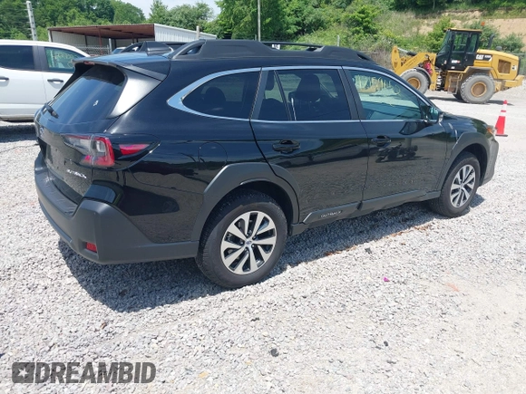 2025 Subaru Outback Premium with VIN 4S4BTADC8S3191528, listed as a IAAI auction lot 42159052 with 6,699 mi miles and . Bid and sale history available at DreamBid. Image 4.
