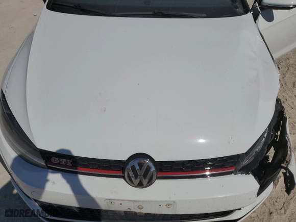 2020 Volkswagen Golf GTI S with VIN 3VW5T7AU1LM003026, listed as a Copart auction lot 74278864 with 23,970 mi miles and Salvage Title. Bid and sale history available at carsss.com. Image 11.