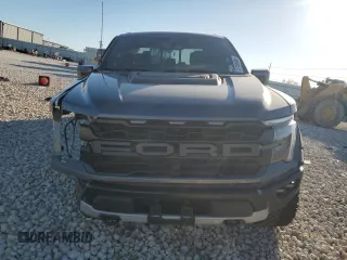 2024 Ford F-150 Raptor with VIN 1FTFW1RG7RFA11716, listed as a Copart auction lot 47696685 with 11,383 mi miles and Salvage Title. Bid and sale history available at DreamBid. Image 5.