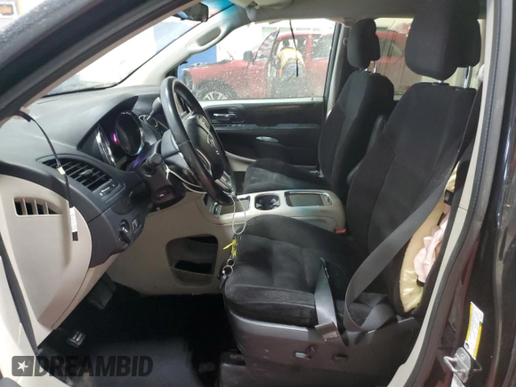 2014 Dodge Grand Caravan SXT with VIN 2C4RDGCG4ER388702, listed as a Copart auction lot 44722665 with 206,299 mi miles and Salvage Title. Bid and sale history available at DreamBid. Image 7.