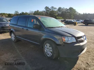 2016 Dodge Grand Caravan SE with VIN 2C4RDGBG5GR352053, listed as a Copart auction lot 43458285 with Not Provided miles and Salvage Title. Bid and sale history available at DreamBid. Image 4.