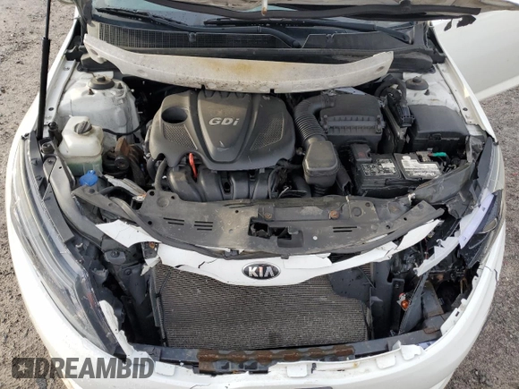 2015 Kia Optima EX z VIN 5XXGN4A7XFG358166, wystawiony jako Copart lot #51613105 z przebiegiem 129 135 mil mil oraz Szkoda całkowita • Salvage title. Historia ofert i sprzedaży dostępna na DreamBid. Obrazek 13.
