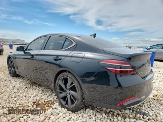 2023 Genesis G70 2.0T with VIN KMTG34TA8PU120473, listed as a Copart auction lot 60895045 with 38,393 mi miles and Salvage title. Bid and sale history available at DreamBid. Image 2.
