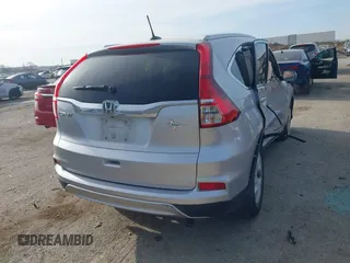 2015 Honda CR-V EX-L with VIN 2HKRM3H71FH557008, listed as a IAAI auction lot 41870926 with 114,747 mi miles. Bid and sale history available at carsss.com. Image 4.