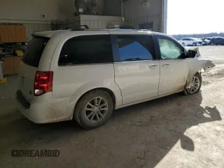 2019 Dodge Grand Caravan SXT with VIN 2C4RDGCG1KR736709, listed as a Copart auction lot 48403545 with 92,263 mi miles and Salvage Title. Bid and sale history available at carsss.com. Image 3.