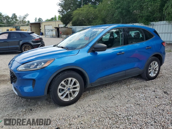 2020 Ford Escape S with VIN 1FMCU0F66LUA22395, listed as a Copart auction lot 59496215 with 68,184 mi miles and Salvage title. Bid and sale history available at DreamBid. Image 1.