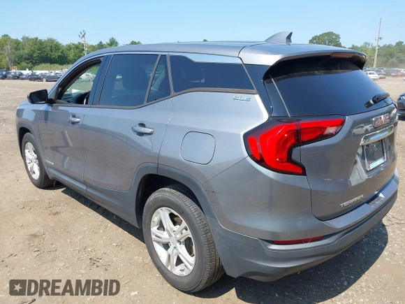 2019 GMC Terrain SLE with VIN 3GKALMEV7KL197959, listed as a IAAI auction lot 40199715 with 73,634 mi miles. Bid and sale history available at carsss.com. Image 3.