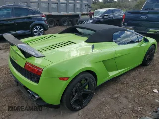2013 Lamborghini Gallardo z VIN ZHWGU6BZ9DLA12793, wystawiony jako Copart lot #77525804 z przebiegiem 11 777 mil mil oraz Szkody całkowita. Historia ofert i sprzedaży dostępna na DreamBid. Obrazek 3.