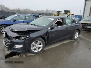 2022 Chevrolet Malibu LS with VIN 1G1ZB5ST1NF192760, listed as a Copart auction lot 50767165 with 68,505 mi miles and Salvage Title. Bid and sale history available at DreamBid. Image 1.