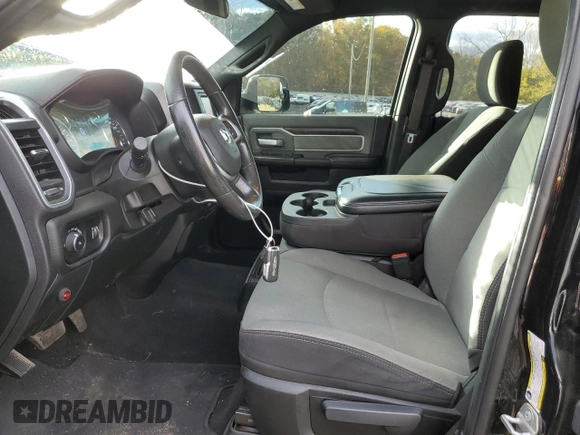 2021 Ram 2500 Big Horn with VIN 3C6UR5DJ5MG554814, listed as a Copart auction lot 75442014 with 64,089 mi miles and Salvage Title. Bid and sale history available at carsss.com. Image 7.