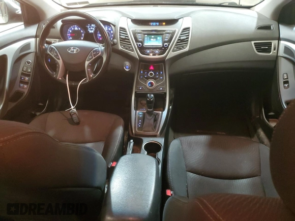 2016 Hyundai Elantra SE with VIN 5NPDH4AE0GH756579, listed as a Copart auction lot 61617915 with 96,396 mi miles and Salvage title. Bid and sale history available at DreamBid. Image 8.