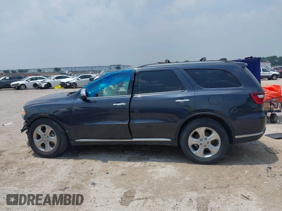 2014 Dodge Durango SXT with VIN 1C4RDHAG3EC560851, listed as a IAAI auction lot 42282572 with Not provided miles and . Bid and sale history available at DreamBid. Image 15.
