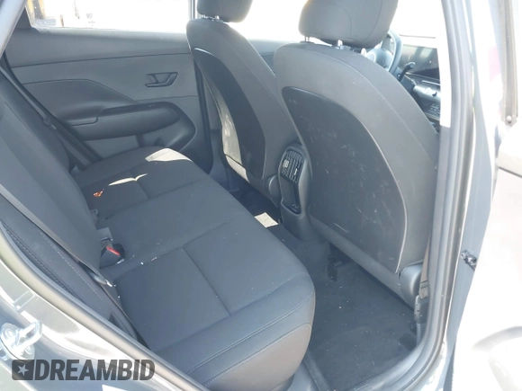 2025 Hyundai Kona SEL with VIN KM8HBCAB6SU232611, listed as a IAAI auction lot 42016054 with 6,383 mi miles. Bid and sale history available at carsss.com. Image 8.