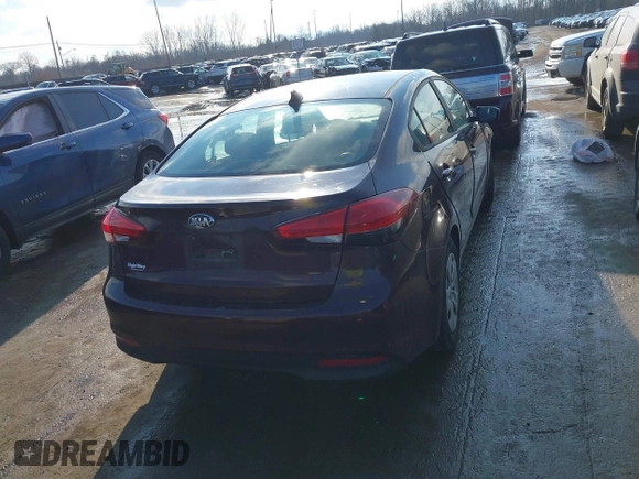 2018 Kia Forte LX with VIN 3KPFK4A72JE206565, listed as a IAAI auction lot 41639846 with 98,429 mi miles. Bid and sale history available at carsss.com. Image 16.