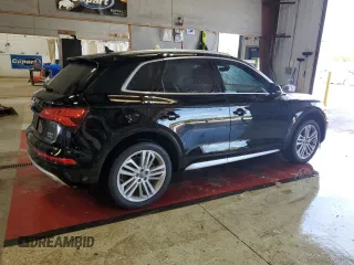 2018 Audi Q5 Premium Plus z VIN WA1BNAFY4J2009653, wystawiony jako Copart lot #57746655 z przebiegiem 60 968 mil mil oraz Szkoda całkowita • Salvage title. Historia ofert i sprzedaży dostępna na DreamBid. Obrazek 3.