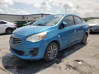 2019 Mitsubishi Mirage ES z VIN ML32F3FJ2KHF02057, wystawiony jako Copart lot #55559515 z przebiegiem 276 130 mil mil oraz Nie do naprawy. Historia ofert i sprzedaży dostępna na DreamBid. Obrazek 1.