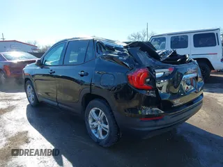2018 GMC Terrain SLE with VIN 3GKALMEV9JL176383, listed as a IAAI auction lot 36237365 with 26,919 mi miles and . Bid and sale history available at carsss.com. Image 3.
