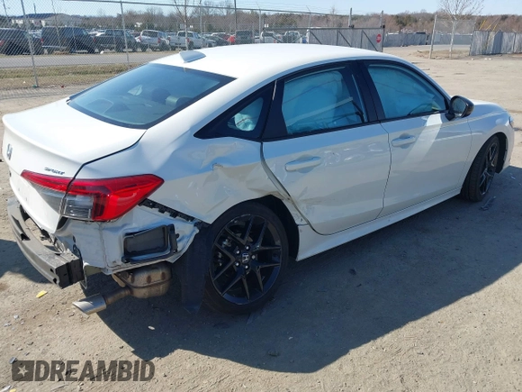 2024 Honda Civic Sport with VIN 2HGFE2F52RH533388, listed as a IAAI auction lot 41775534 with 20,678 mi miles and . Bid and sale history available at DreamBid. Image 4.